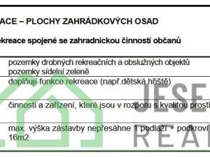 Prodej zahrady, Javorník, Míru, 1185 m2