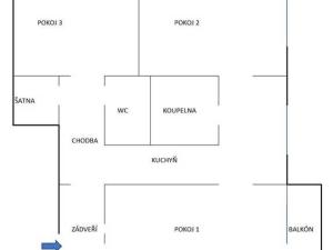 Pronájem bytu 3+1, Olomouc - Lazce, Dlouhá, 71 m2