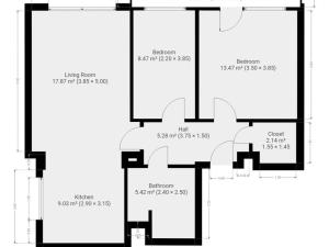 Pronájem bytu 3+kk, Praha - Smíchov, Churáňovská, 64 m2
