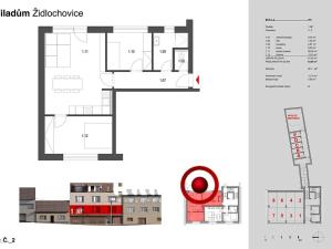 Prodej bytu 3+kk, Židlochovice, 61 m2