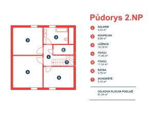 Prodej rodinného domu, Bystřice - Líšno, 129 m2