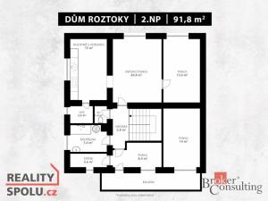 Prodej rodinného domu, Roztoky u Jilemnice, 187 m2