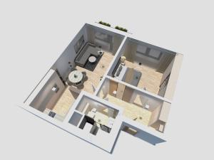 Prodej bytu 2+kk, Praha - Hloubětín, Sobí, 55 m2