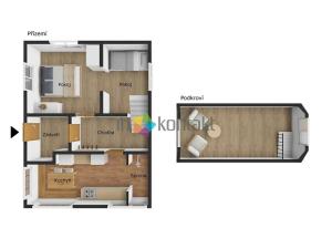 Prodej chaty, Trnová, 48 m2