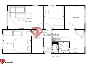Prodej bytu 4+1, Ústí nad Orlicí, Polská, 79 m2