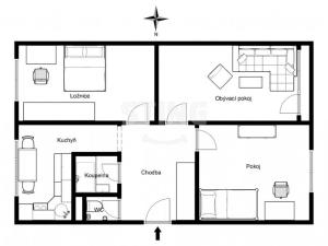 Prodej bytu 3+1, Ostrava, Patrice Lumumby, 69 m2