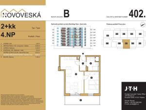 Prodej bytu 2+kk, Teplice, Novoveská, 60 m2