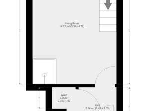 Pronájem bytu 1+kk, Praha - Vršovice, Na spojce, 18 m2