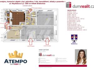 Pronájem komerční nemovitosti, Strakonice - Strakonice I, Heydukova, 280 m2