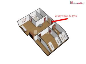 Pronájem bytu 4+1, Praha - Břevnov, Zúžená, 131 m2