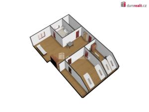 Pronájem bytu 4+1, Praha - Břevnov, Zúžená, 131 m2