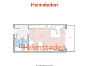 Pronájem bytu 1+kk, Frýdek-Místek - Místek, Československé armády, 28 m2