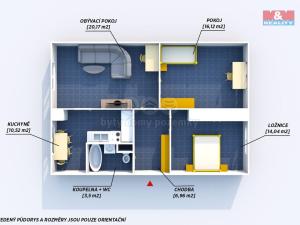 Prodej bytu 3+1, Rokycany - Nové Město, Boženy Němcové, 72 m2