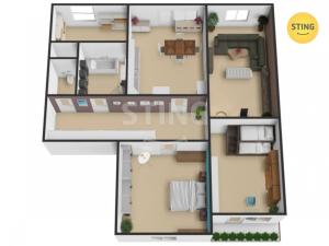 Prodej bytu 3+1, Přerov, Za Humny, 90 m2