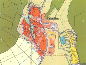 Dražba pozemku pro bydlení, Omlenice, 4505 m2