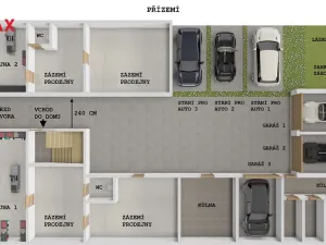 Prodej vícegeneračního domu, Lázně Bohdaneč, Pernštýnská, 327 m2