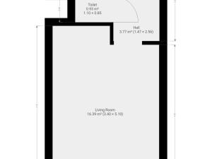 Pronájem bytu 1+kk, Praha - Záběhlice, Narcisová, 24 m2