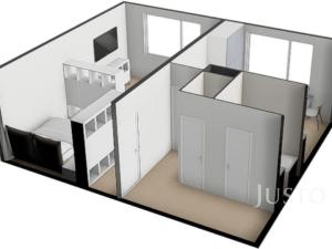 Prodej bytu 1+1, Mníšek pod Brdy, Ke škole, 40 m2