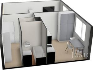 Prodej bytu 1+1, Mníšek pod Brdy, Ke škole, 40 m2