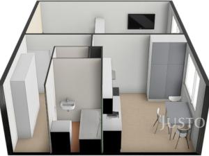 Prodej bytu 1+1, Mníšek pod Brdy, Ke škole, 40 m2