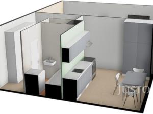 Prodej bytu 1+1, Mníšek pod Brdy, Ke škole, 40 m2