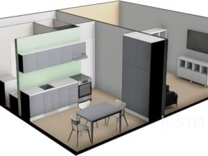 Prodej bytu 1+1, Mníšek pod Brdy, Ke škole, 40 m2