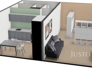 Prodej bytu 1+1, Mníšek pod Brdy, Ke škole, 40 m2