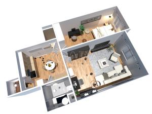 Prodej bytu 2+1, Praha - Vysočany, Na břehu, 57 m2