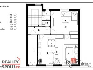 Prodej rodinného domu, Louny, Mánesova, 120 m2