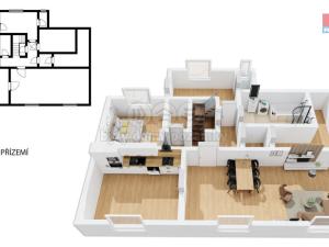 Prodej rodinného domu, Tuřany, 116 m2