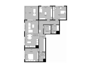 Pronájem bytu 4+kk, Praha - Dejvice, Pod Juliskou, 114 m2