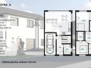 Prodej rodinného domu, Liteň, 123 m2