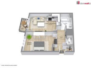 Prodej bytu 2+kk, Praha - Hostivař, Vladycká, 45 m2