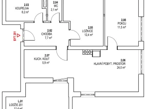Prodej bytu 3+kk, Vrchlabí, 70 m2