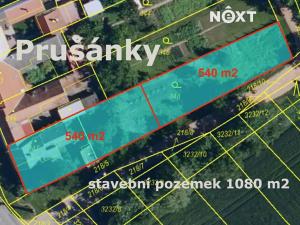 Prodej pozemku pro bydlení, Prušánky, Nová, 1080 m2