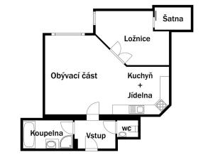 Pronájem bytu 2+kk, Pardubice, Nerudova, 69 m2
