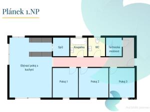 Prodej rodinného domu, Homole, 81 m2