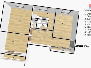 Prodej bytu 3+1, Milevsko, Sokolovská, 76 m2