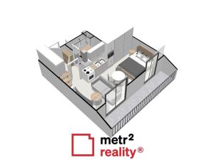 Prodej bytu 1+kk, Olomouc, Švýcarské nábřeží, 34 m2