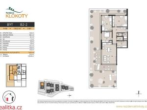 Prodej bytu 4+kk, Tábor, 120 m2