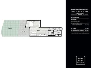 Pronájem bytu 2+kk, Praha - Stodůlky, Ferrariho, 52 m2