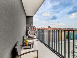 Pronájem bytu 1+kk, Praha - Vysočany, Kolbenova, 50 m2