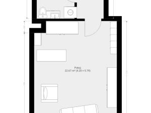 Pronájem bytu 1+kk, Brno, Keřová, 33 m2