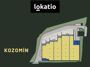 Pronájem skladu, Kozomín, 1155 m2
