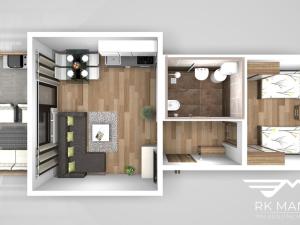 Prodej bytu 2+kk, Frymburk - Kovářov, 35 m2