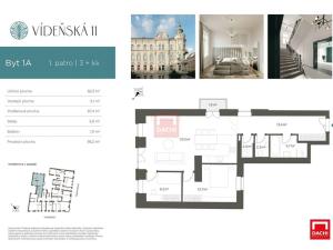 Prodej bytu 3+kk, Olomouc, Vídeňská, 82 m2