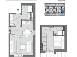 Prodej bytu 2+kk, Dolní Morava, 51 m2