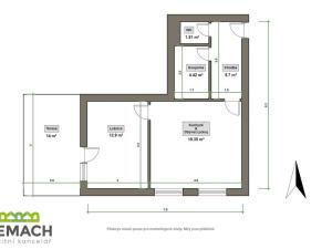Pronájem bytu 2+kk, Uherské Hradiště, Tř. Maršála Malinovského, 50 m2