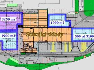 Pronájem skladu, Hýskov, Na Břasích, 500 m2