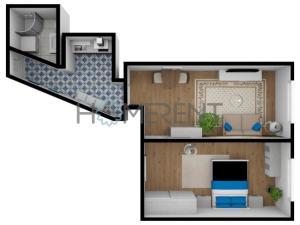 Pronájem bytu 2+1, Praha - Vršovice, Ruská, 44 m2